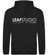 Hoodie Leaf Studio Academy of sport Long Logo  back print 280mm width